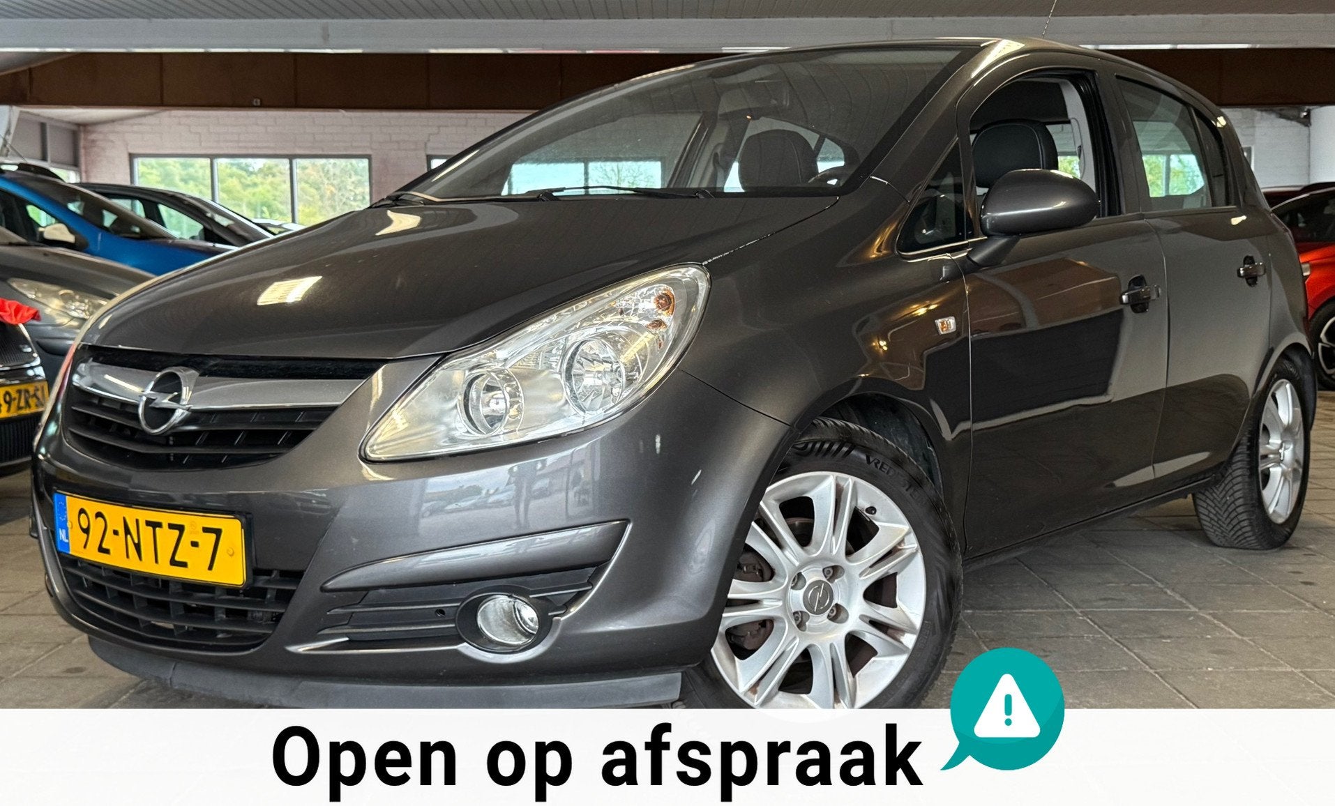 Opel Corsa 1.4-16V Cosmo|NAP|APK02-27|Automaat|Airco|5Deurs|, Auto's, Opel, Euro 5, Gebruikt, 4 cilinders, 49 €/maand