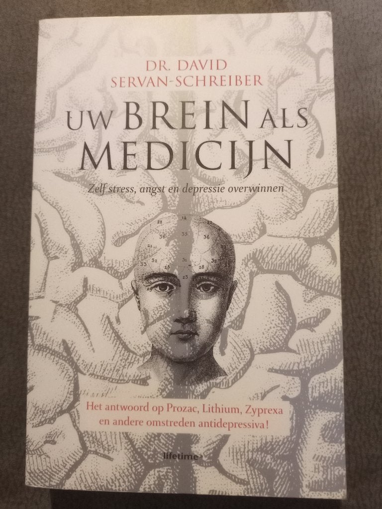 Uw brein als medicijn - Dr. David Servan-Schreiber, Ophalen of Verzenden, Zo goed als nieuw