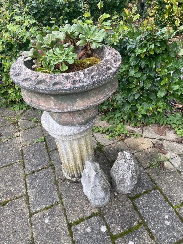 bloemenbak, Tuin en Terras, Ophalen, Gebruikt, Minder dan 60 cm, Rond