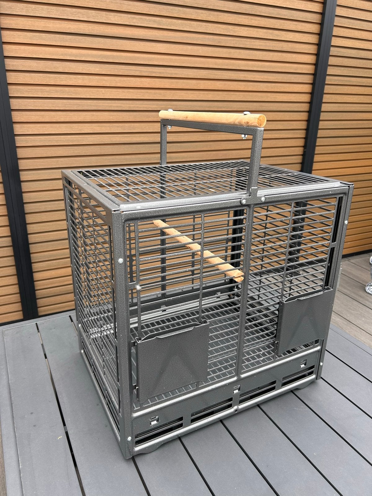 Montana Transport kooi antiek, Ophalen, Nieuw, Metaal, Vogelkooi