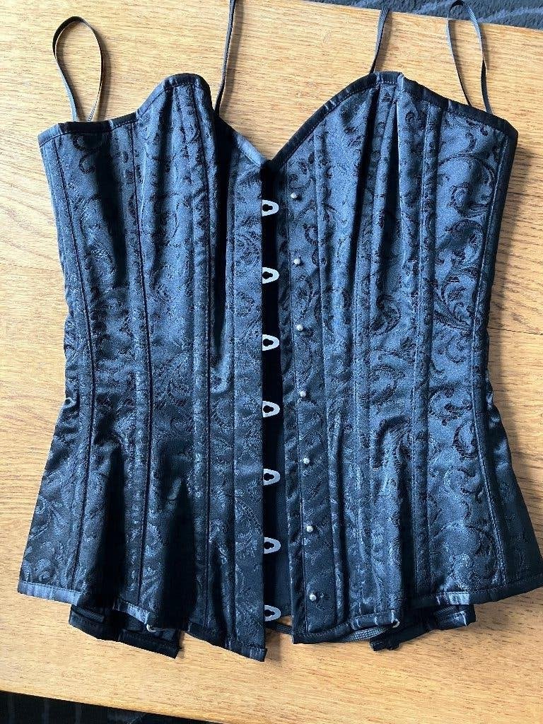 Zwart korset van Attitude, Kleding | Dames, Ophalen of Verzenden, Zo goed als nieuw, Halloween, Kleding