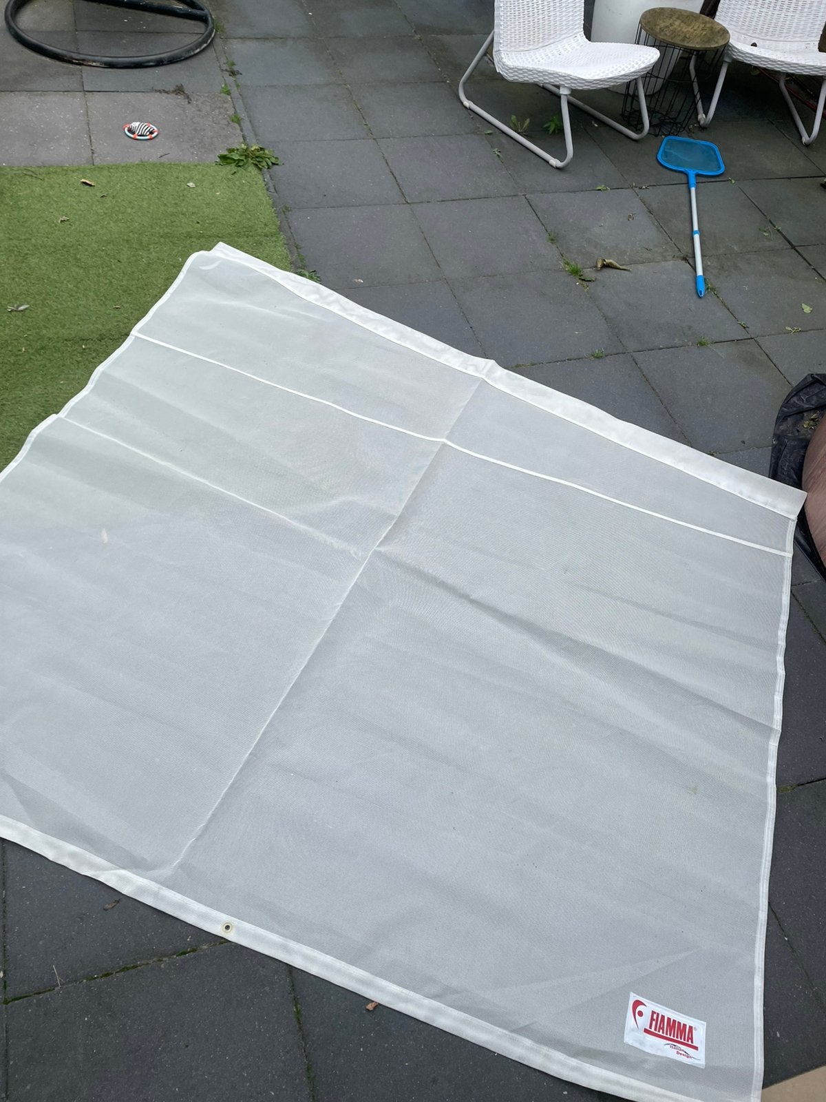 Fiamma luifel schaduwdoek 210 x 200 cm, Ophalen of Verzenden, Zo goed als nieuw