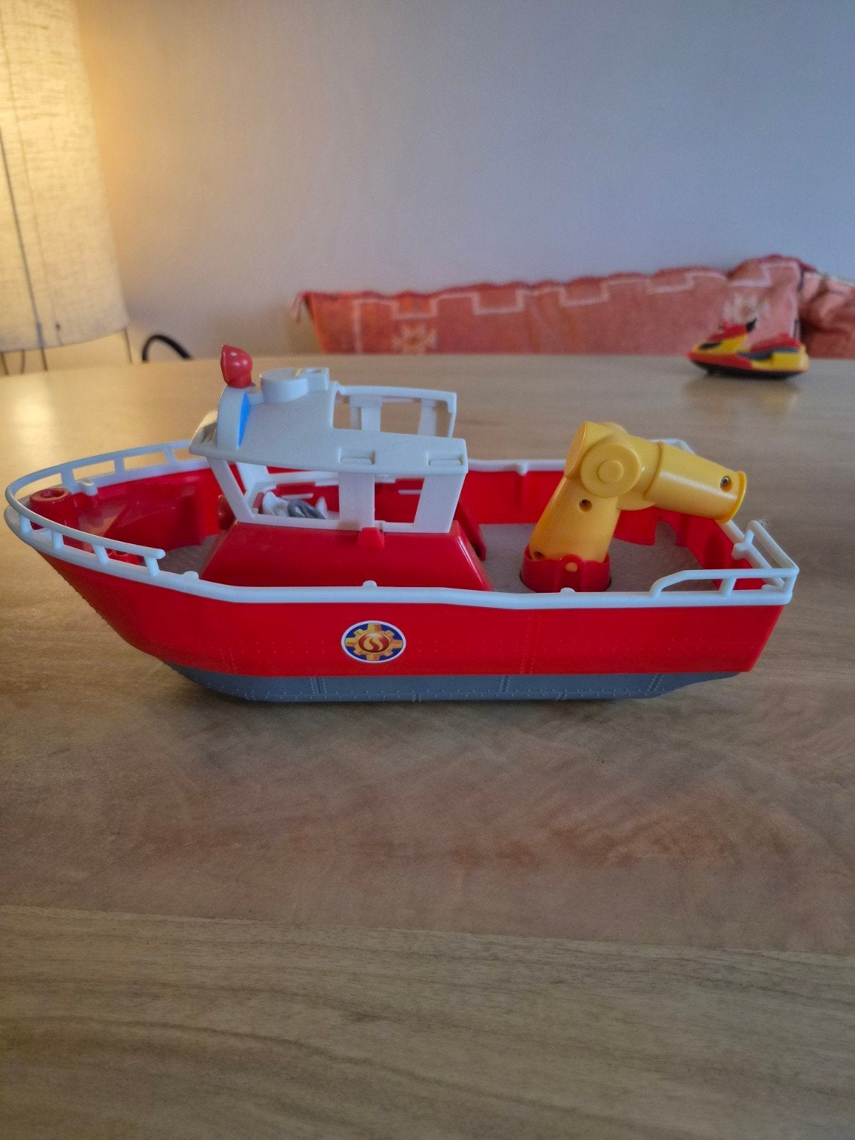 Brandweerman Sam Jupiter boot, Kinderen en Baby's, Ophalen of Verzenden, Gebruikt