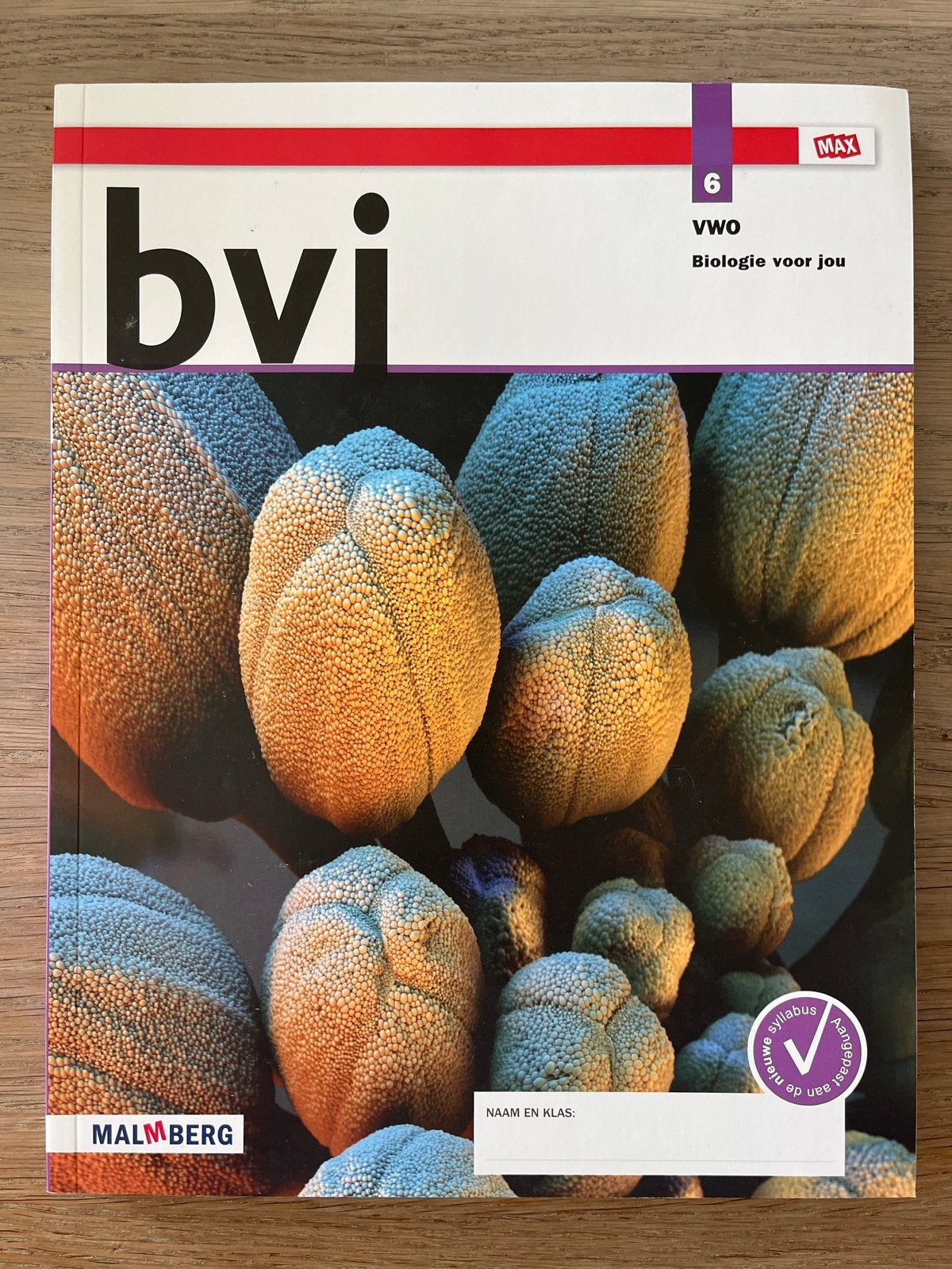 Biologie voor jou 6 VWO - Malmberg (MAX), Boeken, Ophalen of Verzenden, Nieuw, VWO, Biologie