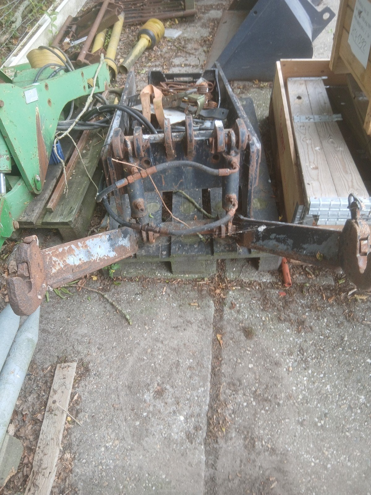 Fronthef john deere 40-50 serie 4 cillinder, Ophalen