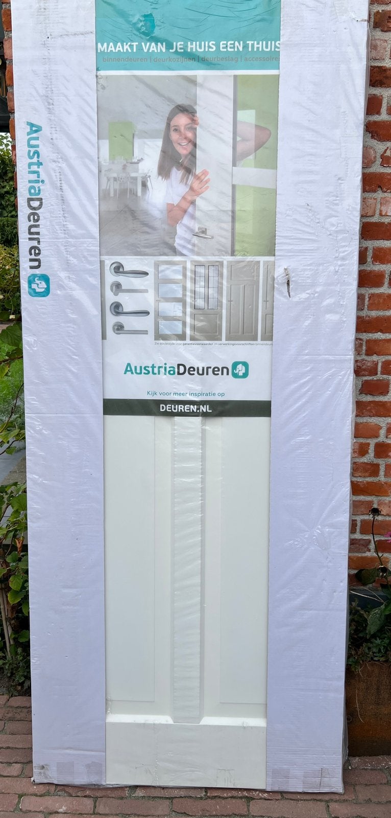 Deur binnendeur Austria, Doe-het-zelf en Verbouw, Deuren en Horren, Ophalen, 80 tot 100 cm, Binnendeur, Nieuw