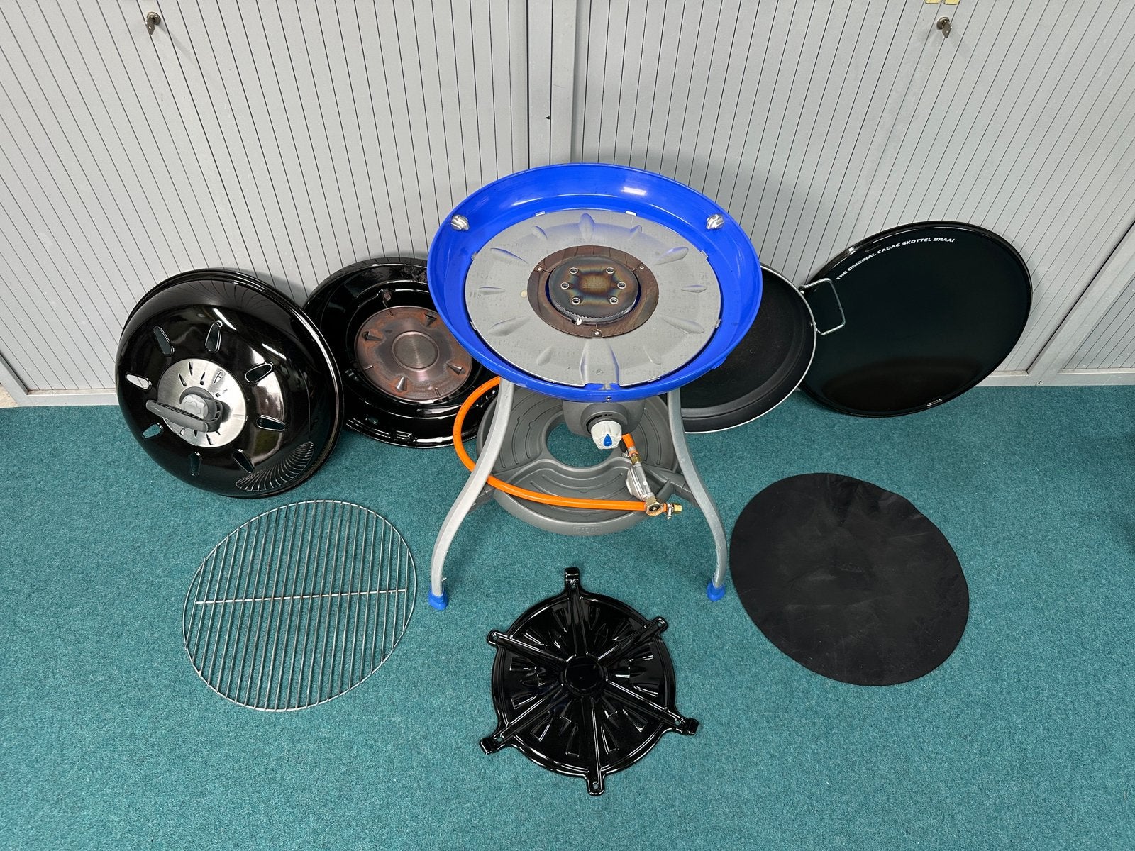 Cadac Carri chef skottelbraai gas bbq barbecue, Ophalen, Zo goed als nieuw