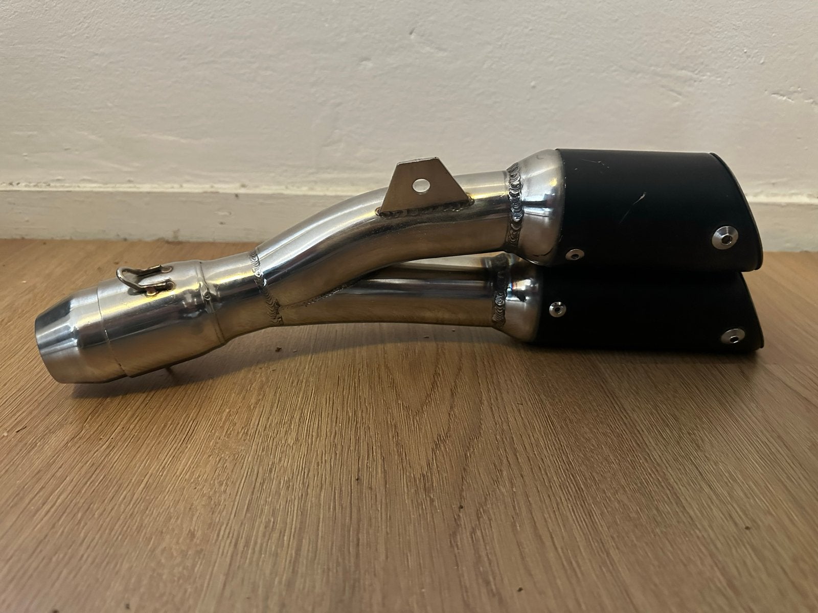 Custom motor uitlaat voor K100 naked bike project, Ophalen of Verzenden, Gebruikt