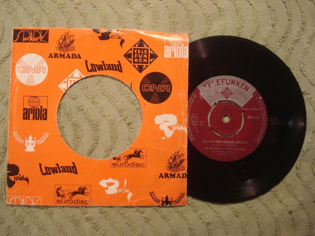Rijk de Gooyer & Johnny Kraaykamp 7" Single: Ik ben zo blij, Cd's en Dvd's, Vinyl Singles, Gebruikt, Single, Nederlandstalig, 7 inch