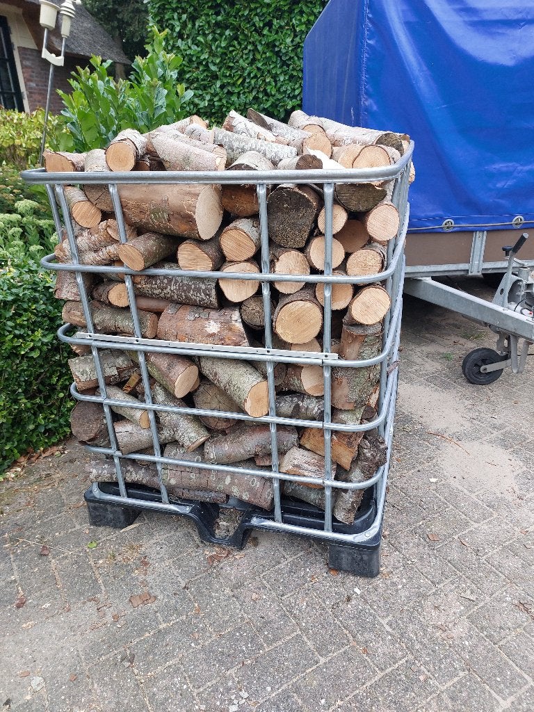 Haardhout te koop, Minder dan 3 m³, Ophalen, Elzenhout, Blokken