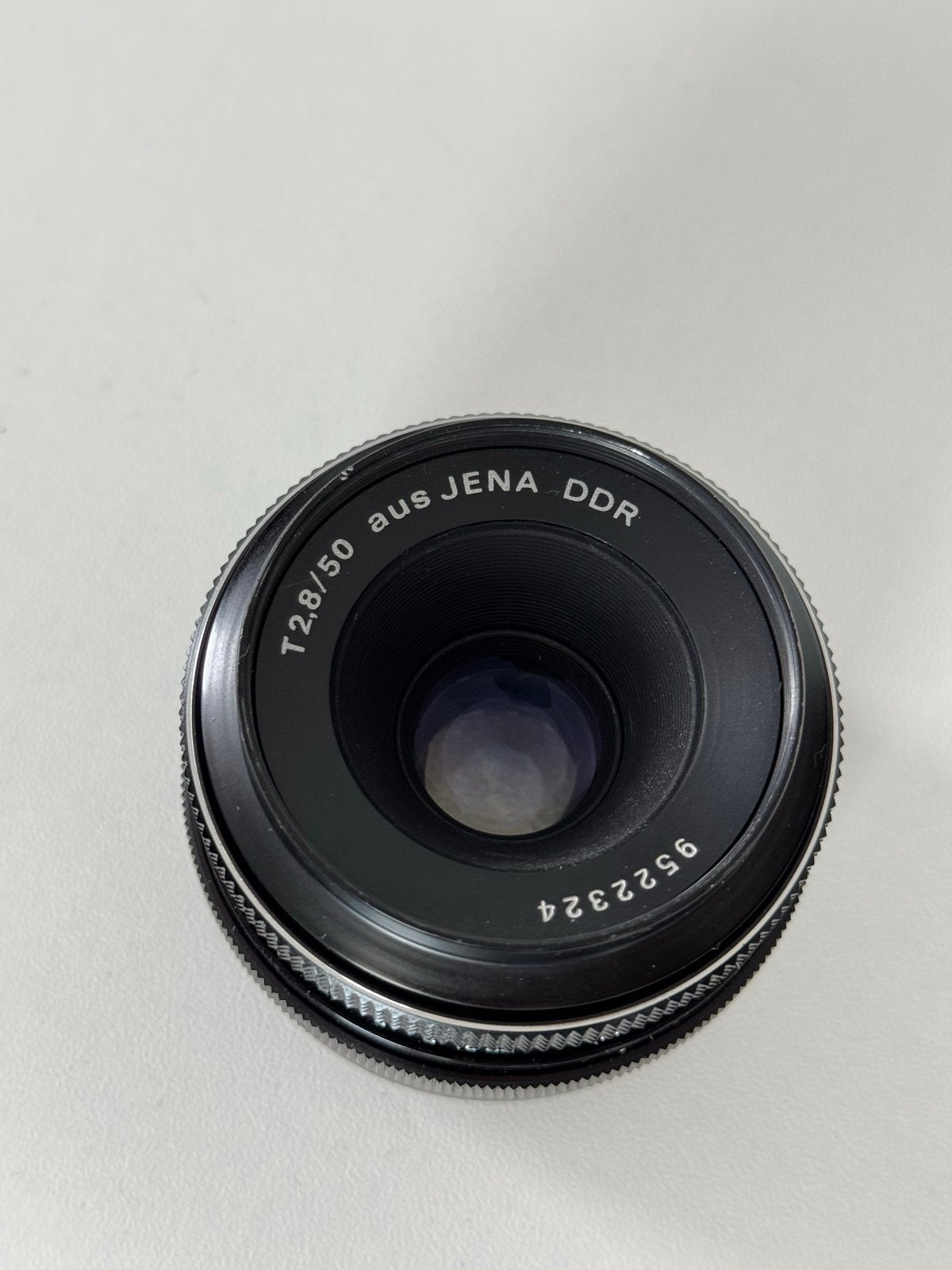 Zeiss Jena Tessar 50mm F/2.8 - Voor onderdelen, Ophalen of Verzenden, Niet werkend, Handmatige focus, Zeiss