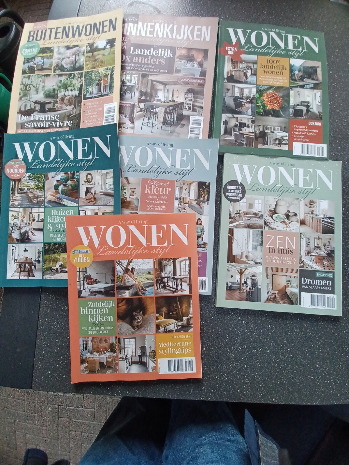 7 woonbladen wonen a way of living, Boeken, Ophalen, Zo goed als nieuw, Overige typen