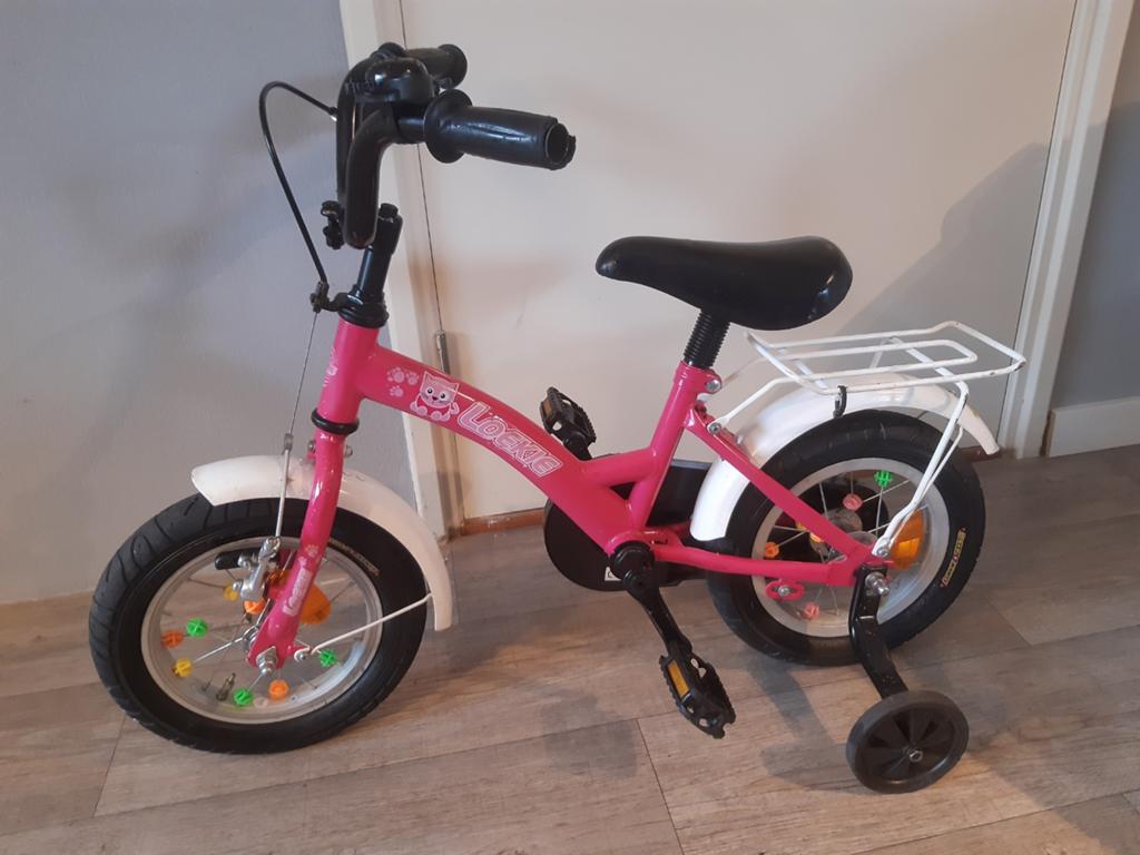 12.5 inch LOEKIE fietsje.., Ophalen of Verzenden, Gebruikt, Minder dan 16 inch