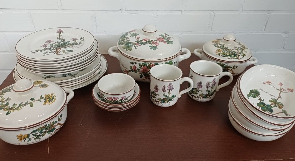 Villeroy & Boch Botanic servies - 23 delig, Ophalen of Verzenden, Zo goed als nieuw, Overige stijlen, Porselein