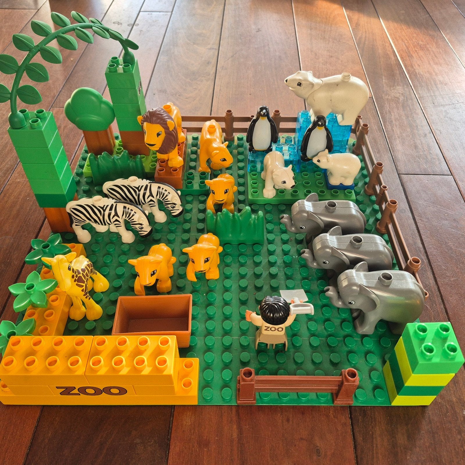 Grote collectie LEGO Duplo: Kasteel, boerderij, zoo en meer!, Ophalen
