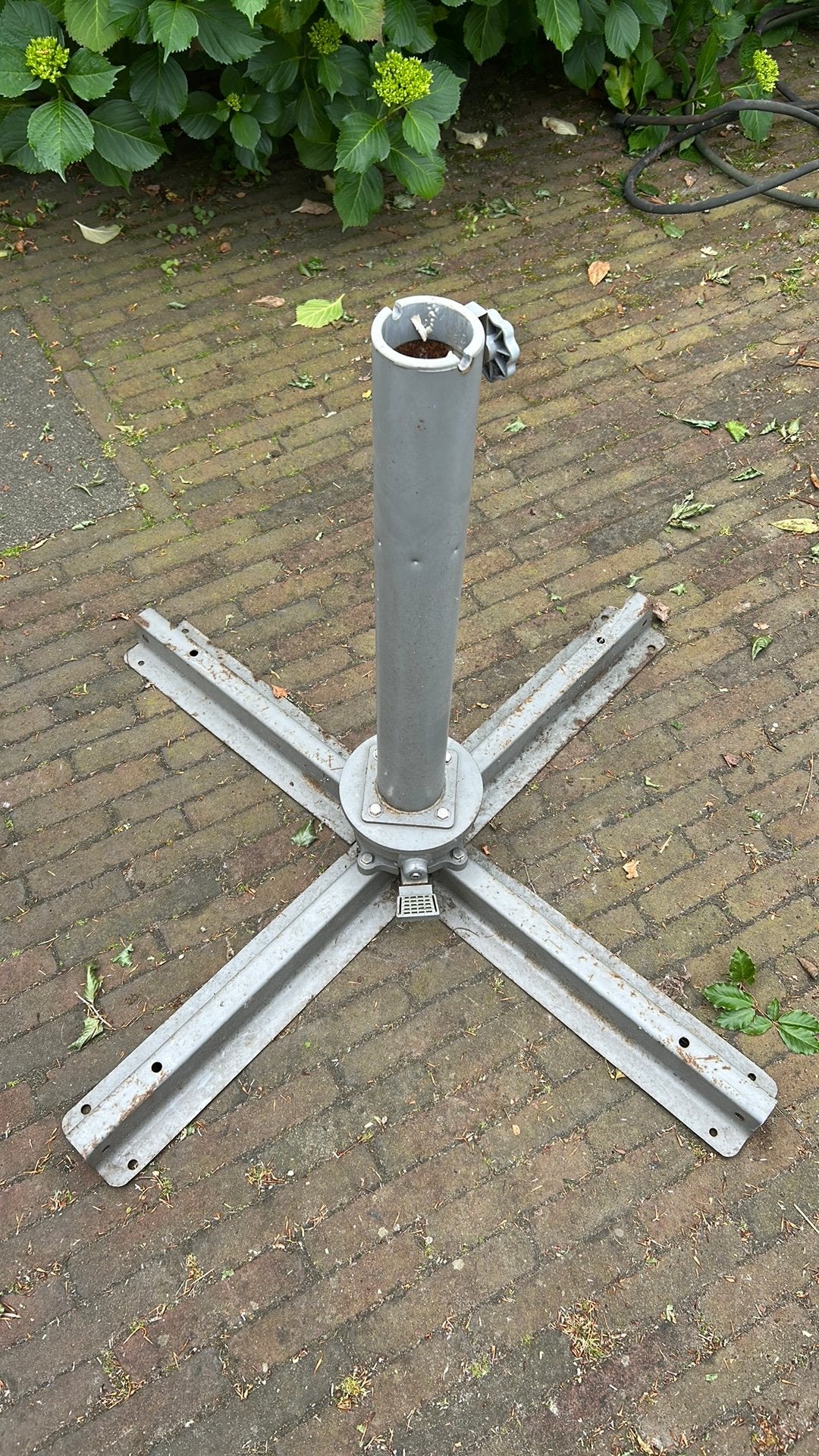 Parasolvoet, Tuin en Terras, Parasols, Ophalen, Gebruikt, Minder dan 1 meter, Parasolvoet