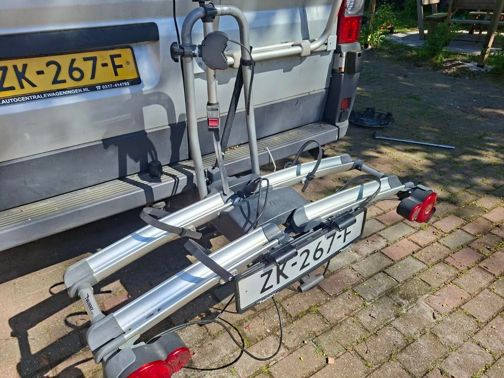 Zwenkarm Biketrans + fietsendrager ducato boxer jumper, Ophalen, Gebruikt