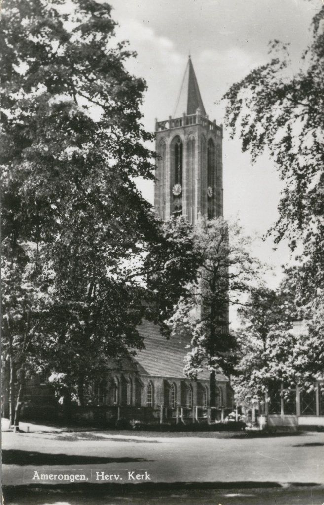 Amerongen Herv.Kerk, Verzenden, 1940 tot 1960, Ongelopen, Utrecht
