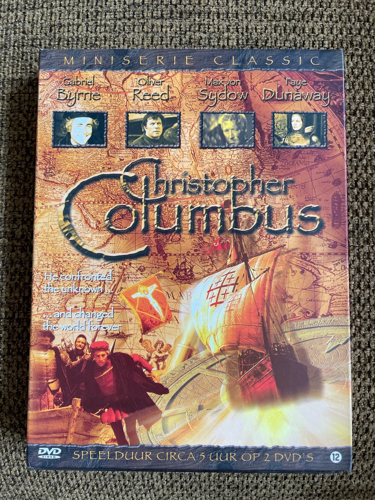 Christopher Columbus - Miniserie Classic (2 DVD's), Vanaf 12 jaar, Ophalen of Verzenden, Zo goed als nieuw, Inclusief doosje