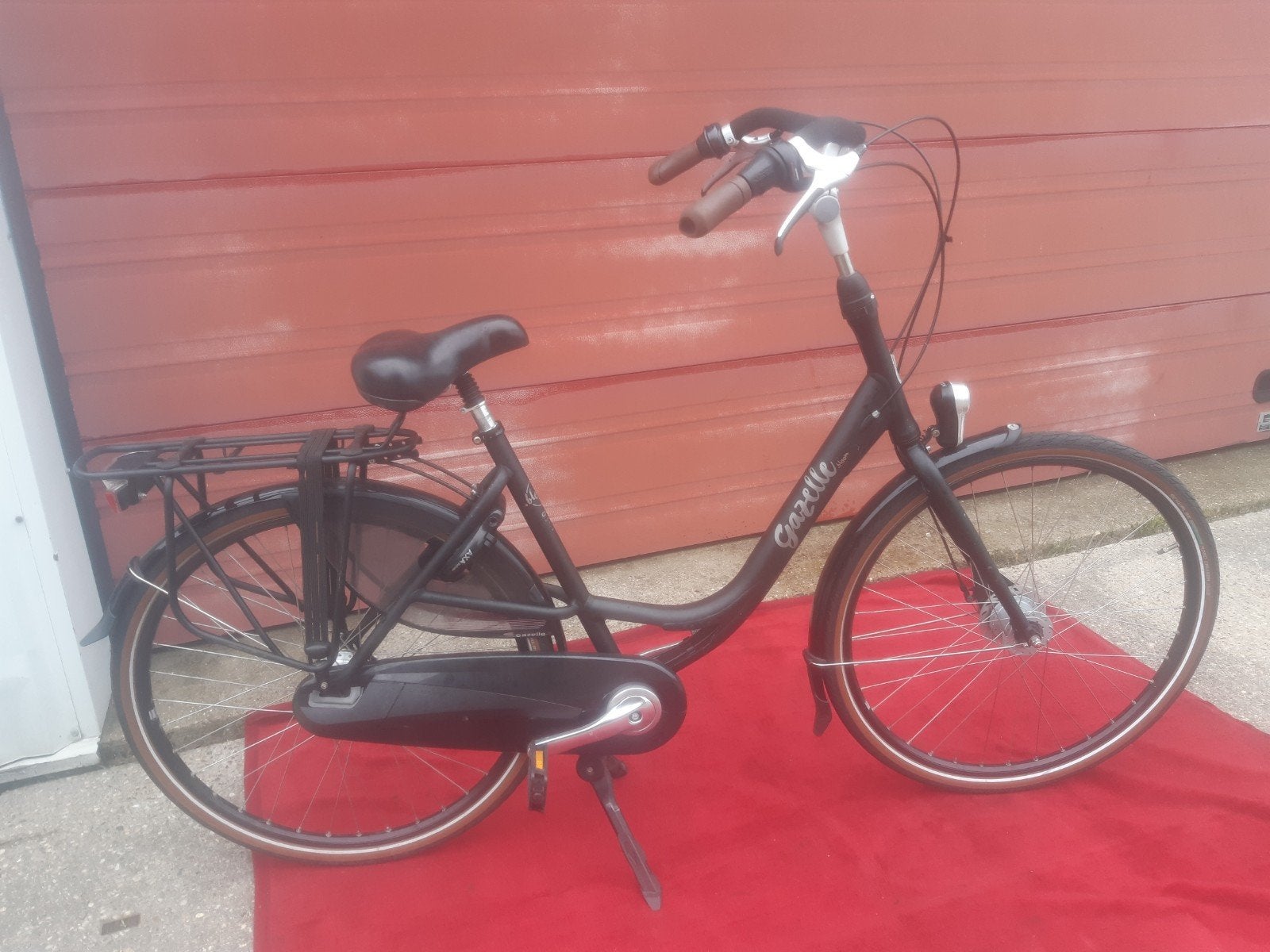PRACHTIGE MOOIE VERZORGDE GAZELLE MOEDERFIETS, Ophalen, 2 zitjes, Zo goed als nieuw, Gazelle