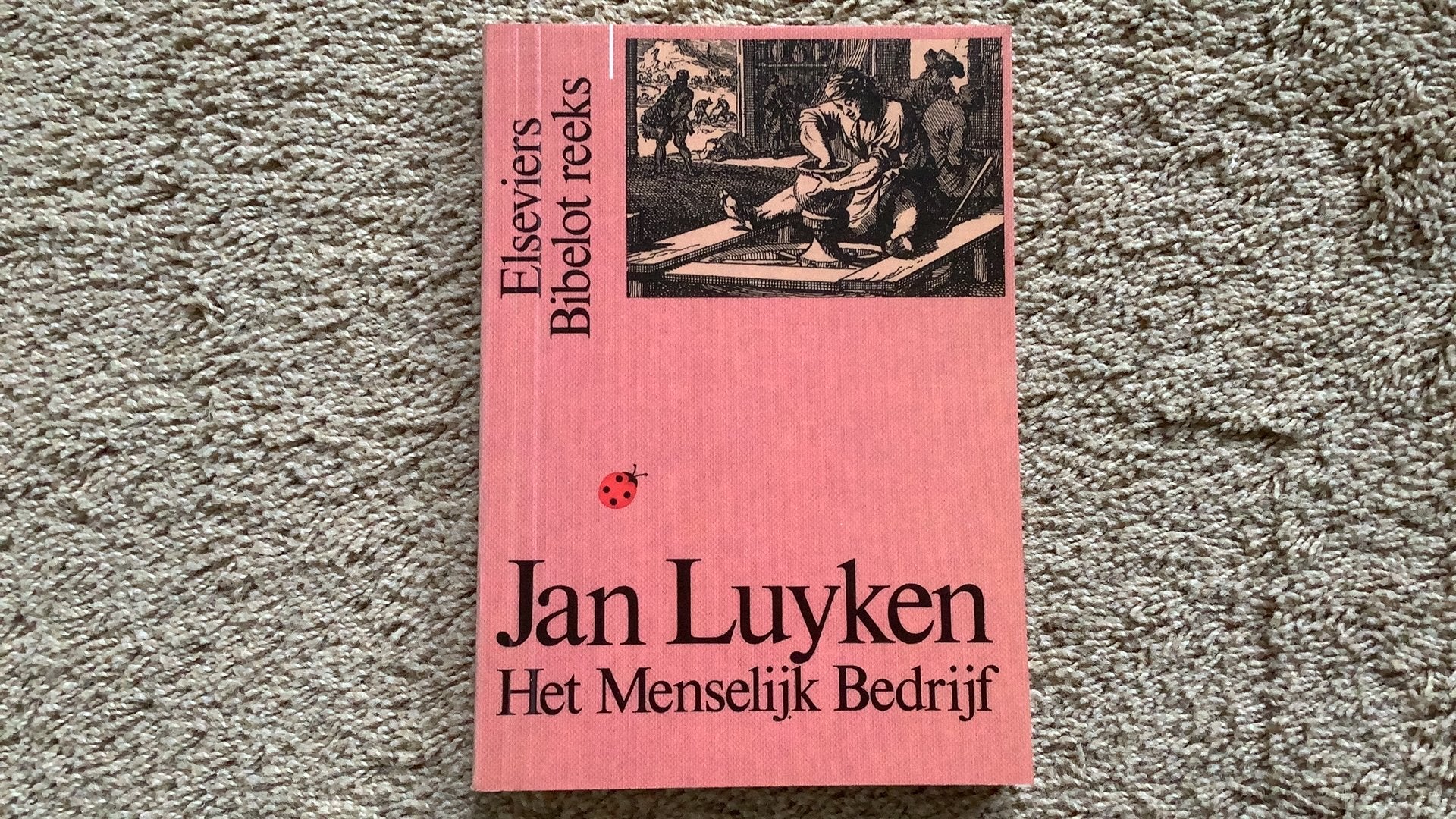 Elsevies Bibelot reeks, Jan Luyken, Het Menselijk Bedrijf, Ophalen of Verzenden, Zo goed als nieuw