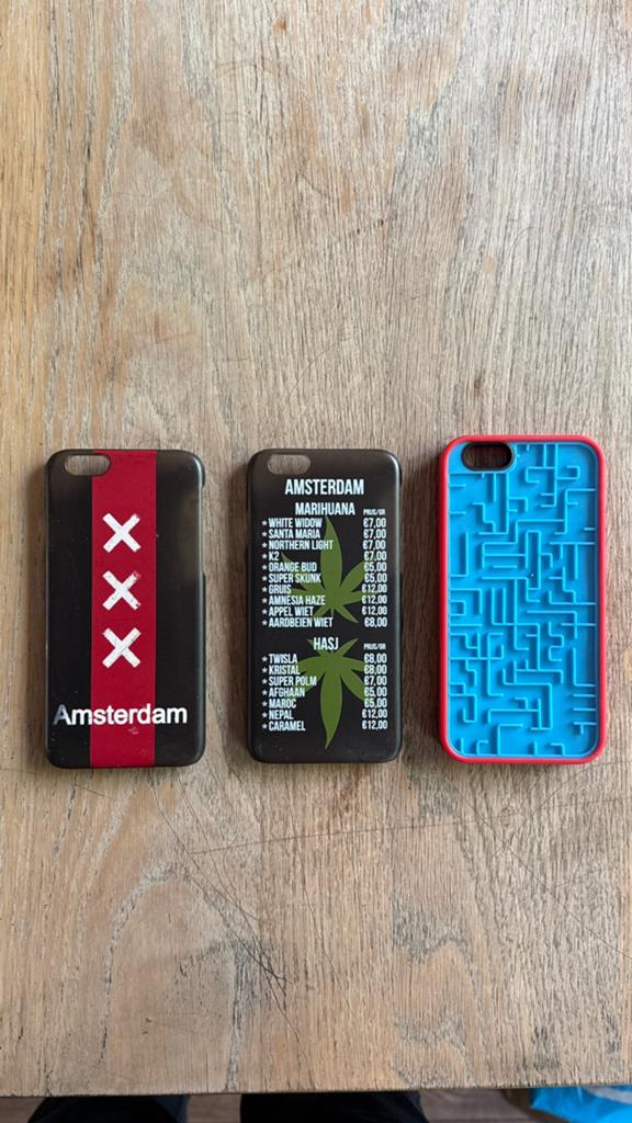 iPhone X hoesjes: Amsterdam, wietmenu en doolhof, Telecommunicatie, Mobiele telefoons | Hoesjes en Frontjes | Apple iPhone, Overige merken