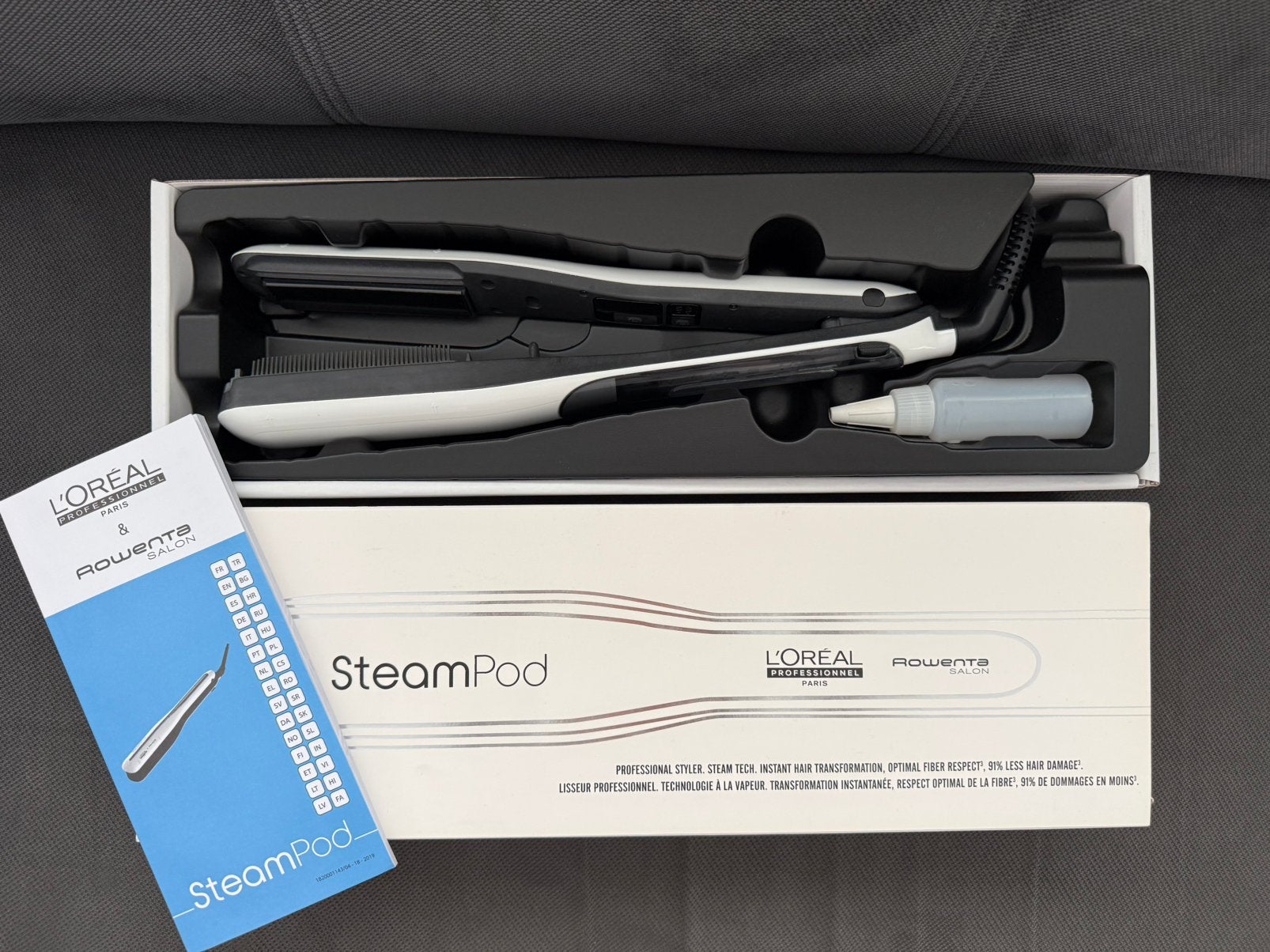 SteamPod L’oreal Paris 3.0, Sieraden, Tassen en Uiterlijk, Uiterlijk | Haarverzorging, Ophalen of Verzenden, Zo goed als nieuw