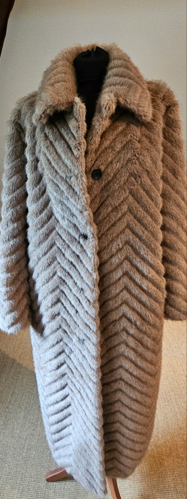 Studio AR fake fur bontjas maat 38 - Nieuw, Maat 38/40 (M), Bruin, Nieuw, Studio AR