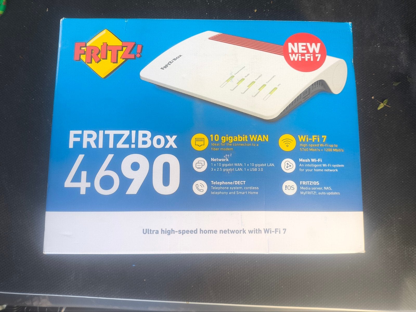 fritzbox 4690, Computers en Software, Routers en Modems, Ophalen of Verzenden, Nieuw, Router met modem, AVM FRITZ!Box