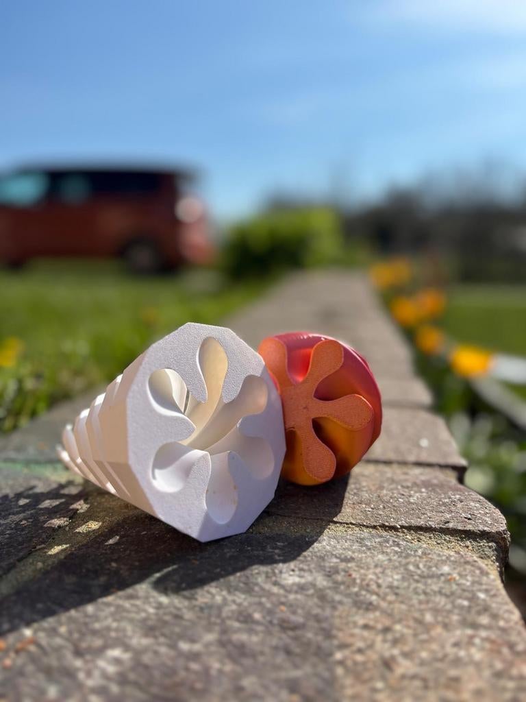 3D Geprinte Spiraal Fidget - Diverse Kleuren, Ophalen of Verzenden, Nieuw