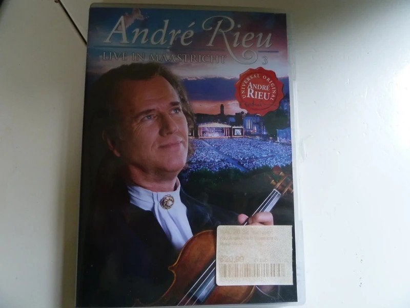 Andre Rieu Live in Maastricht, Alle leeftijden, Ophalen of Verzenden, Zo goed als nieuw