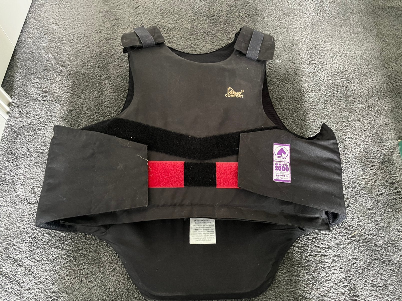 Bodyprotector Paard/pony rijden, Ophalen, Verstelbaar, Overige merken, Cross-country