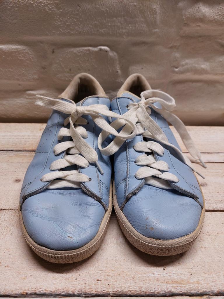 Nike sneakers lichtblauw maat 36, Gebruikt, Verzenden, Nike, Jongen of Meisje