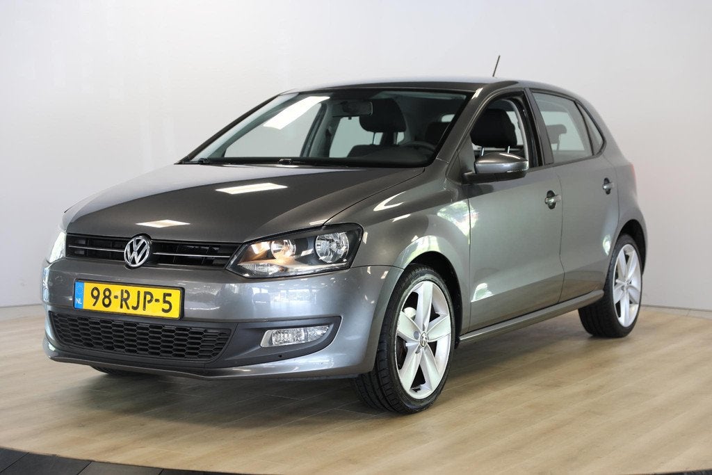 Volkswagen Polo 1.4-16V Comfortline | Airco, Auto's, Zwart, 4 cilinders, Origineel Nederlands, Bedrijf