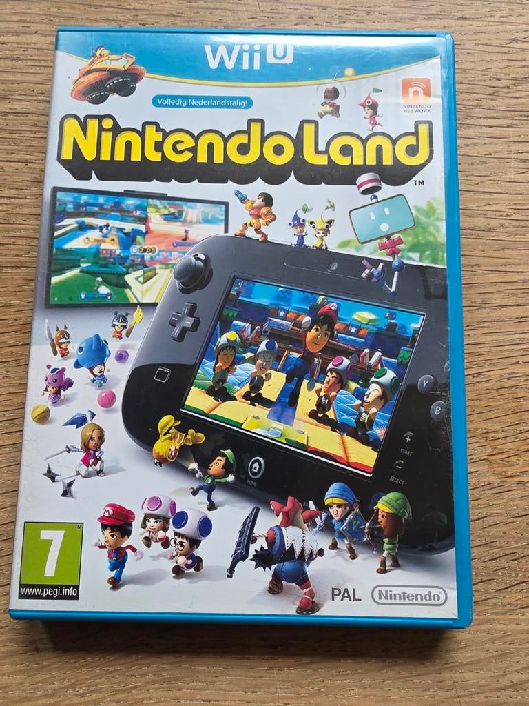 Nintendo Land Wii U - Volledig Nederlandstalig, Spelcomputers en Games, Zo goed als nieuw, Ophalen, Avontuur en Actie, 3 spelers of meer