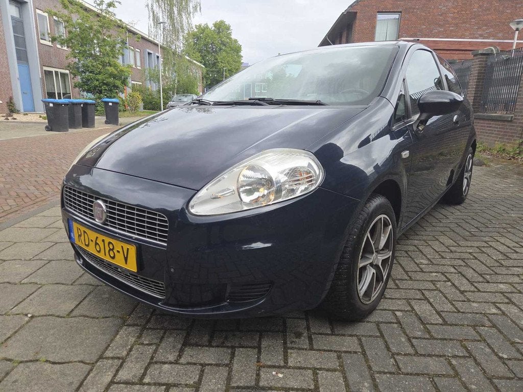 2009 Fiat Grande Punto 1.2 Active Personenauto, Auto's, 1242 cc, 4 cilinders, Grande Punto, Bedrijf