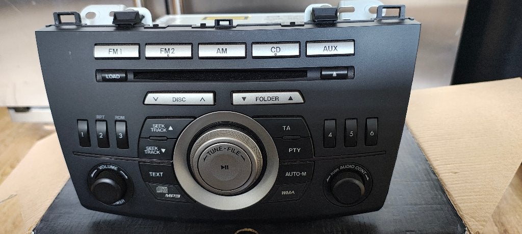 Mazda 3 originele radio, Ophalen of Verzenden, Gebruikt