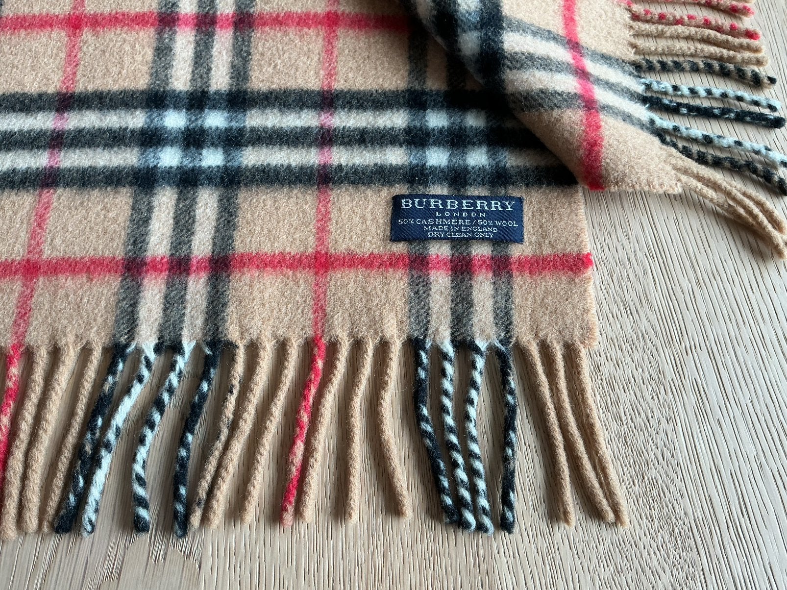 Burberry London Sjaal, Verzenden, Zo goed als nieuw, Maat 42/44 (L), Sjaal