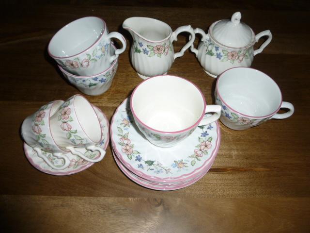 servies Spring Fields, Wood&Sons, Ophalen, Gebruikt, Overige stijlen, Kop(pen) en/of Schotel(s)