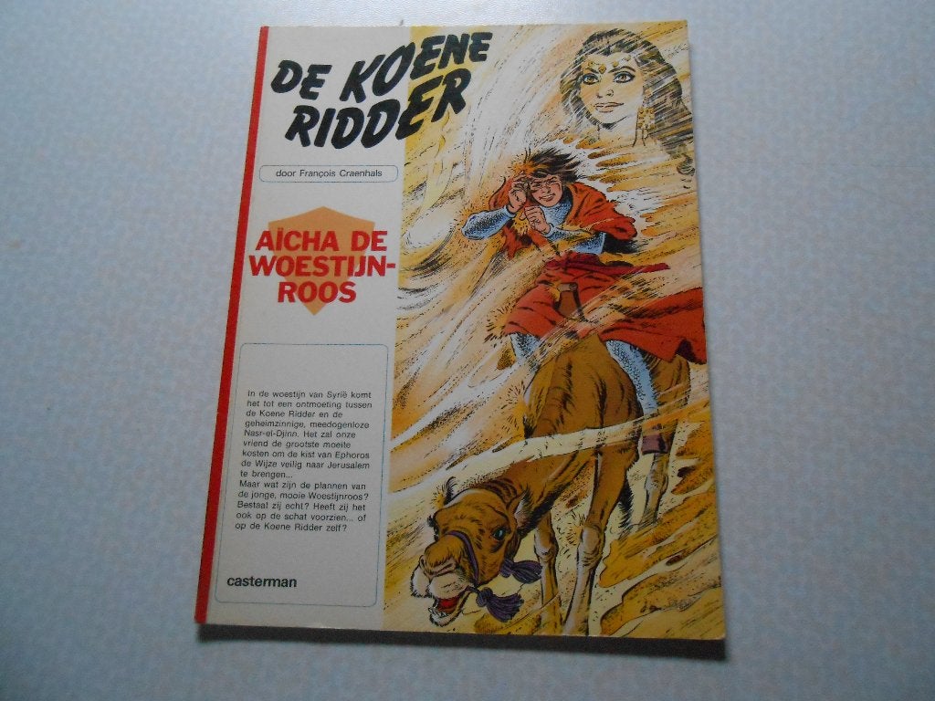 De koene ridder 8 Aïcha de woestijnroos 1976 1 ste druk., Boeken, Stripboeken, Eén stripboek, Zo goed als nieuw, François Craenhals