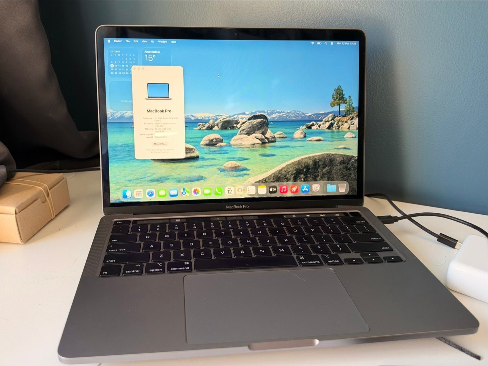 13 inch MacBook Pro 2.3Ghz i7, 32GB RAM, 2TB SSD, 1 TB of meer, Gebruikt, 2 tot 3 Ghz, 32 GB