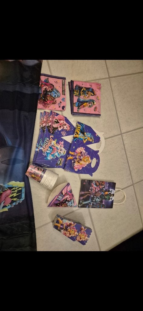 Monsterhigh verjaardag spullen, Ophalen of Verzenden, Versiering, Verjaardag