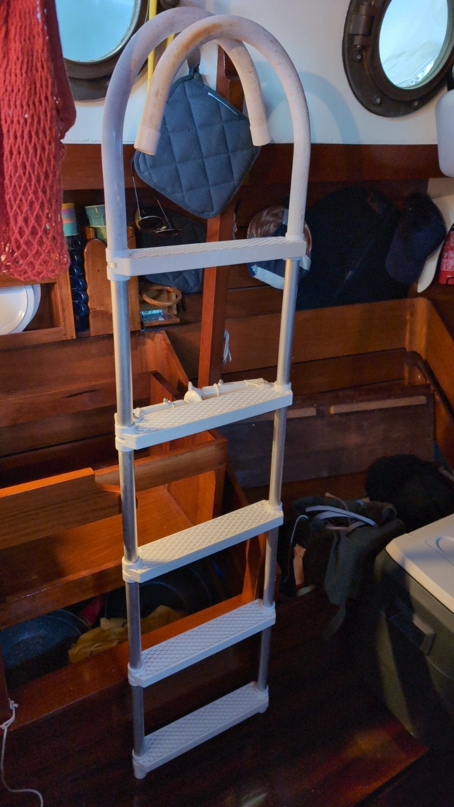 Zwemtrap voor boot - eenvoudig aan zijkant te hangen, Ophalen, Gebruikt, Overige typen