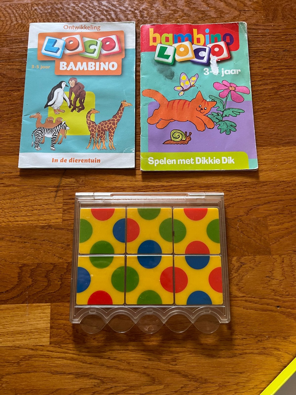 Loco Bambino doos+ In de dierentuin & Spelen met Dikkie Dik, Ophalen of Verzenden, Gebruikt, Overige typen