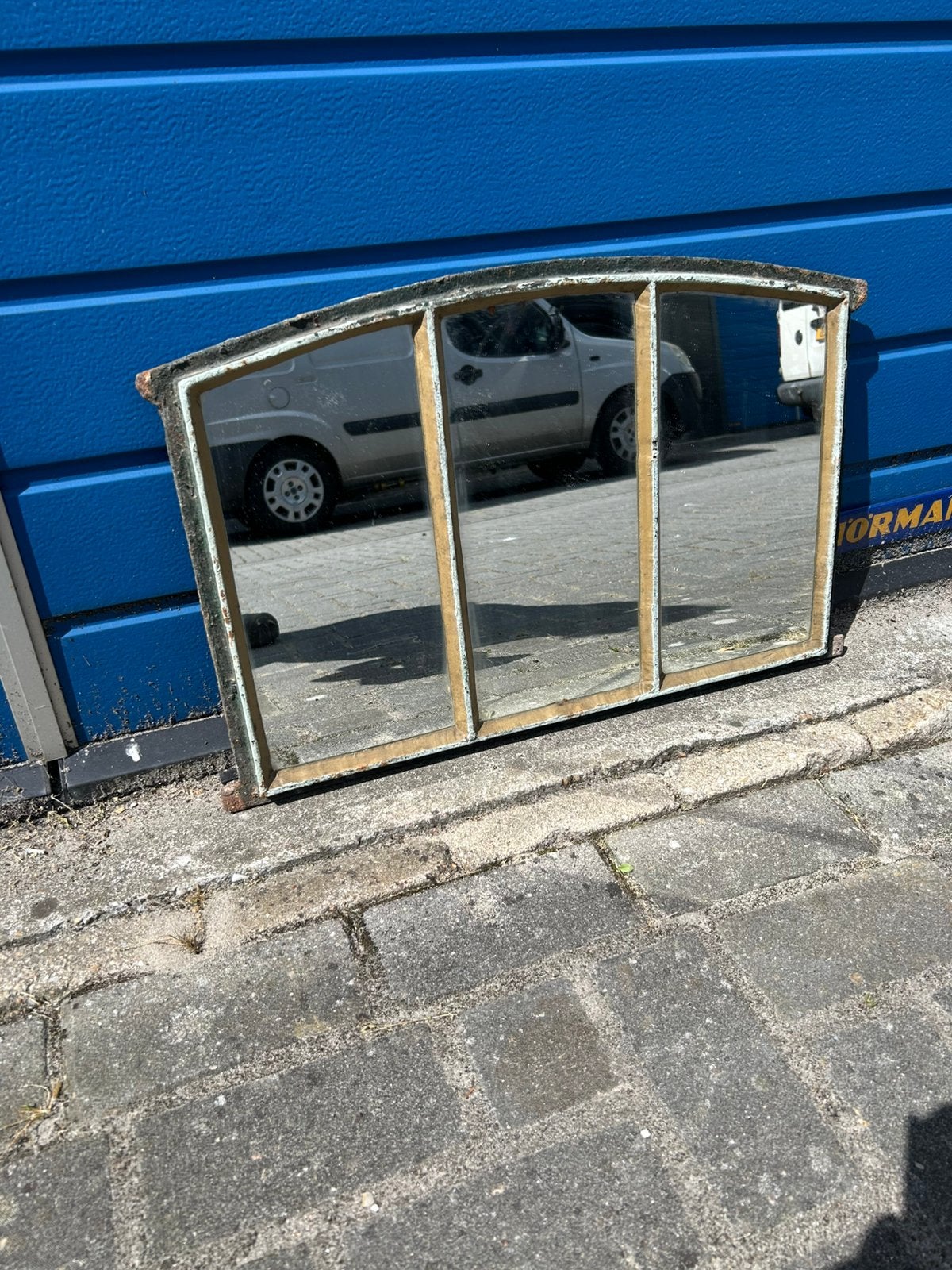 Staalraam, Ophalen, Zo goed als nieuw, Minder dan 80 cm