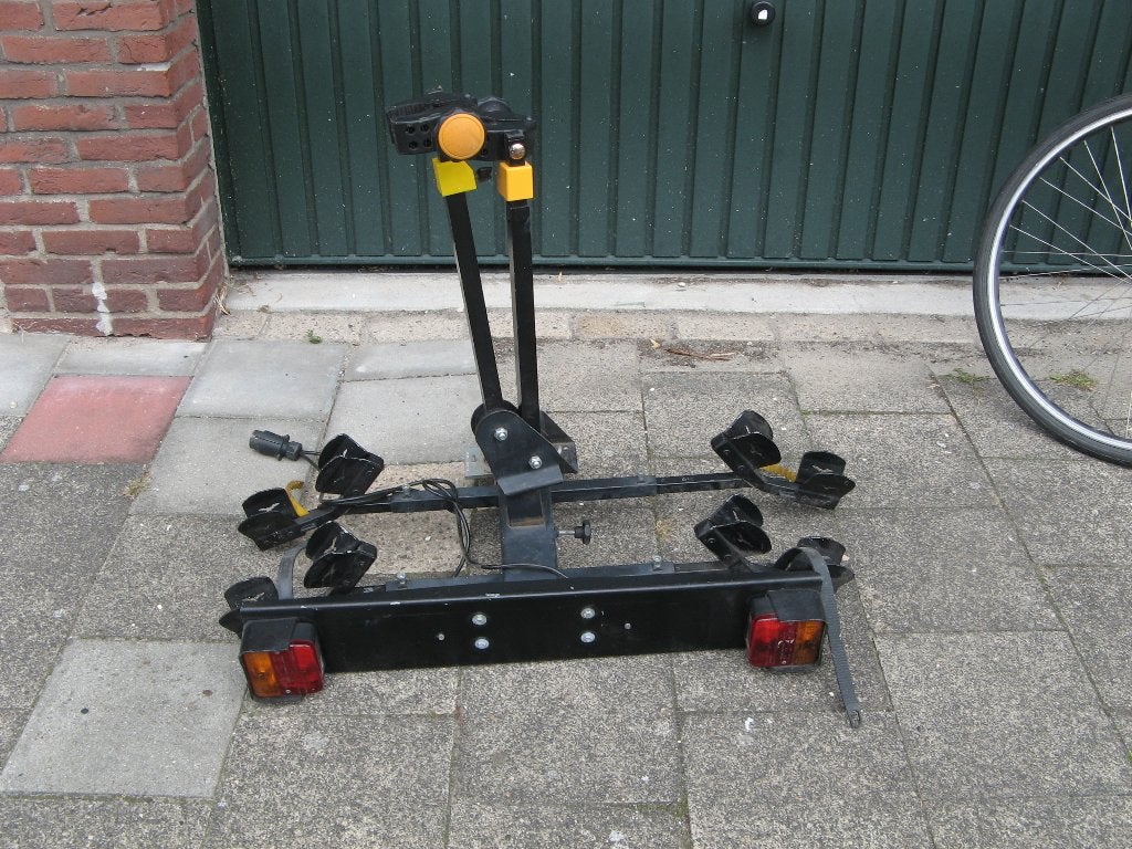 Fietsendrager Hawk Spinder 2 fietsen, Ophalen of Verzenden, 2 fietsen, Gebruikt, Trekhaakdrager