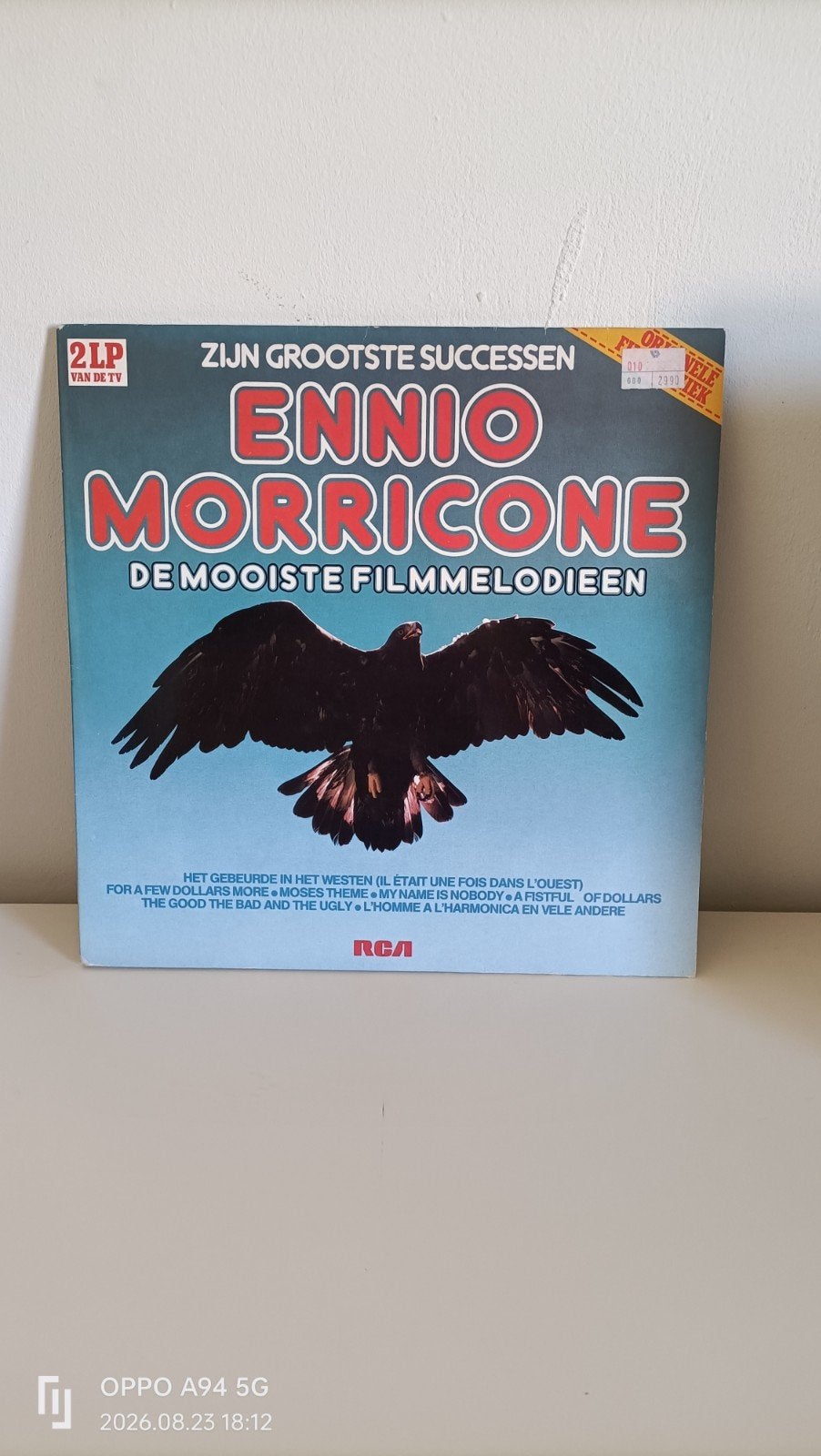 Ennio Morricone - De Mooiste Filmmelodieën (2LP), Soundtrack, Ophalen of Verzenden, 12 inch, Dubbel-LP