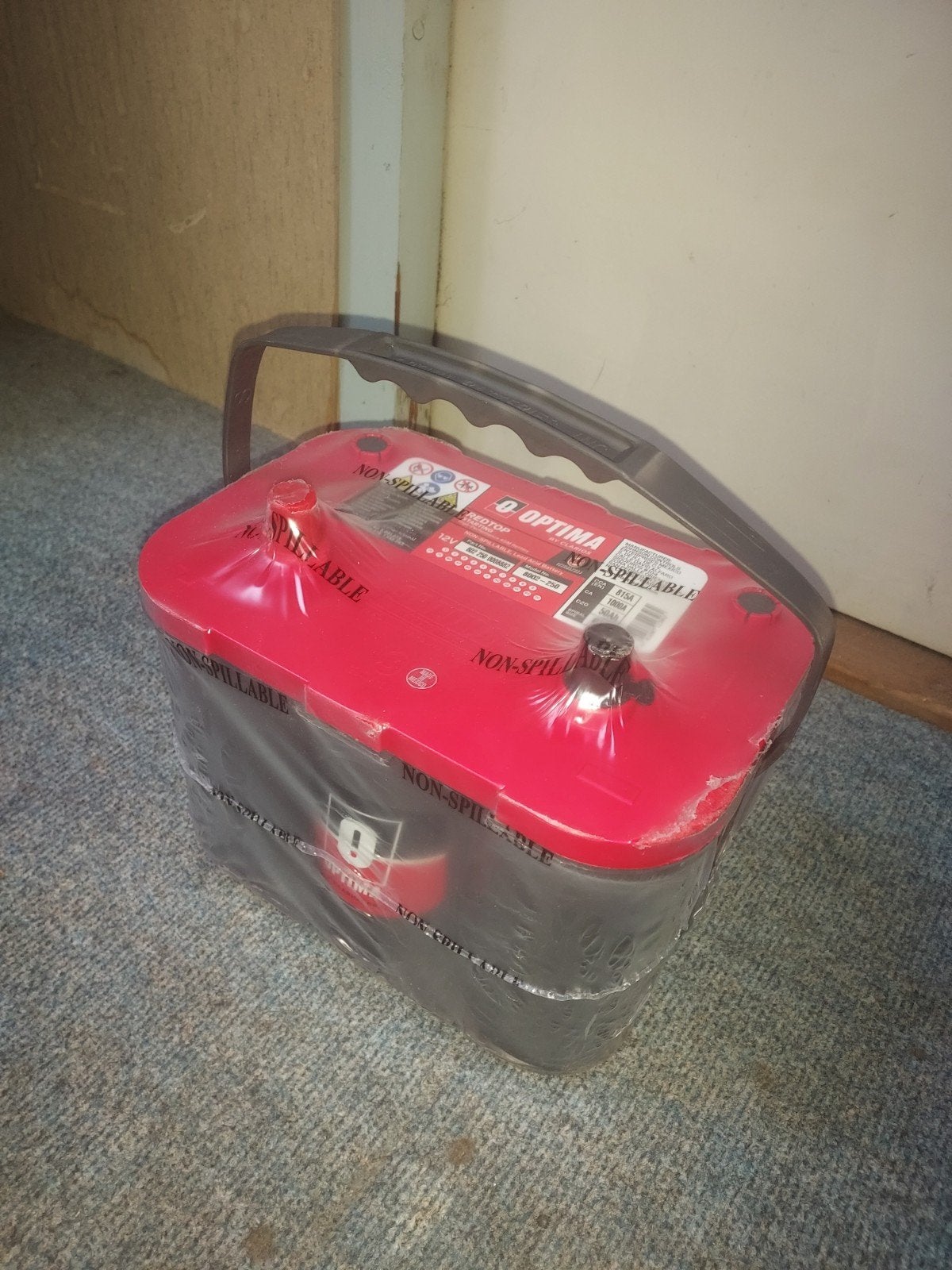 Optima red top start accu nieuw, Ophalen, Nieuw