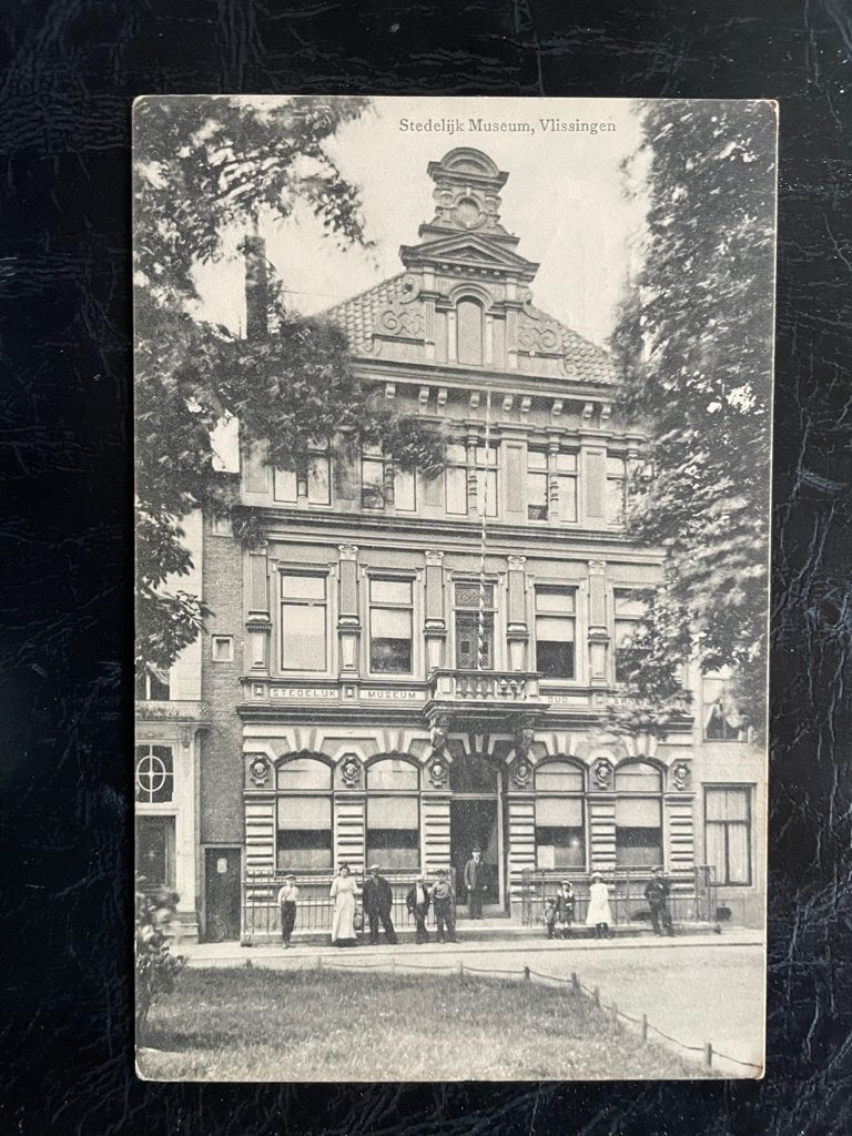 ansichtkaart van Vlissingen, Stedelijk Museum., Verzenden, Voor 1920, Zeeland