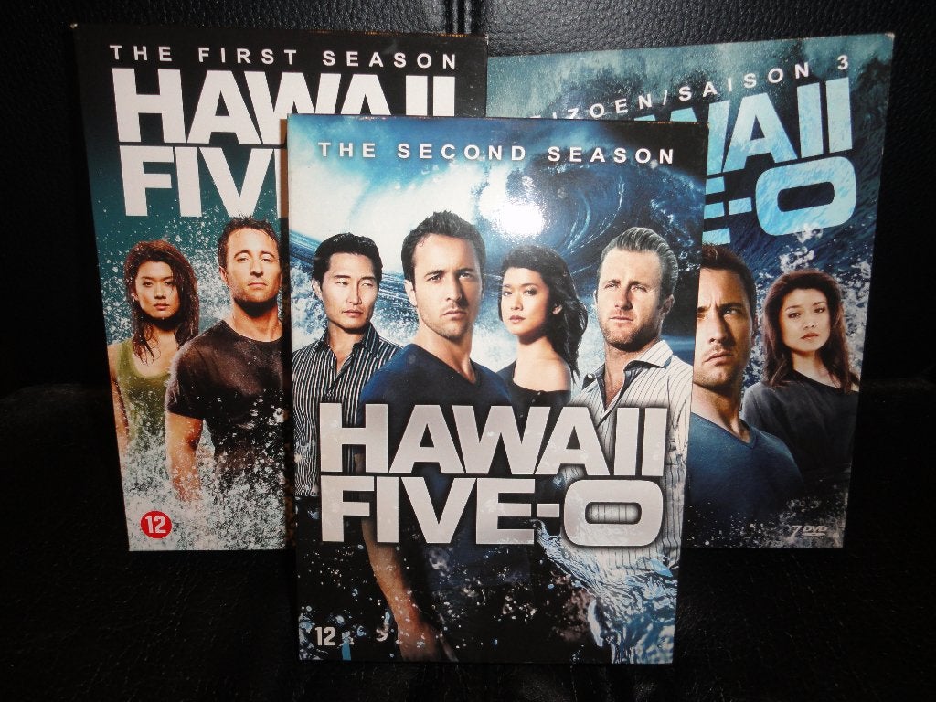 Hawaii Five-o  dvdboxen seizoen 1 2 en 3, Vanaf 12 jaar, Ophalen, Zo goed als nieuw, Actie en Avontuur